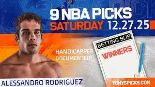 NBA Picks and Predictions, Saturday 12/27/25 | The Look Ahead Show