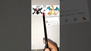 two mix Pokemon drawing 😍 || #shorts #viral #short video #drawing