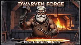 Dwarven Forge Ambience | TTRPG Background Music for D&D & Fantasy RPG