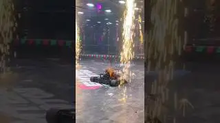 The spinner destroys the flipper #battle #robots #championship #shorts #robotics #battleofrobots