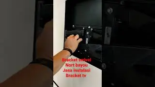 #braket Cara mudah pasang bracket dinding