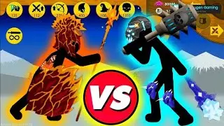 NEW STONE GIANT BIG EQUIP ALL SKIN GIANT VS ALL FINALL BOSS | STICK WAR LEGACY VIP