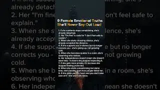 9 female emotional truth 🥹I #quotes #explore #motivation #female #emotional #truth #mind_blazed