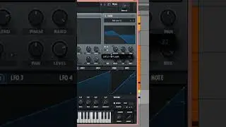 How to make a 'Pulse X' inspired Bass: Part 2 - Serum #shorts