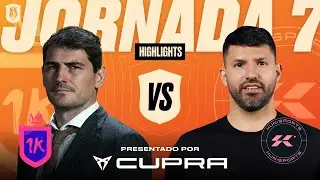 1K FC de IKER CASILLAS VS Kunisports de KUN AGÜERO | Resumen Partido J7 (2-2) (Penaltis 2-3)