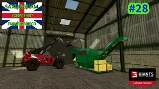 Мойка картофеля в Сакслингеме. Создано в Farmsimbrisco Farming Simulator 25.