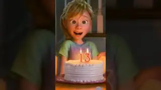Teenage Riley Can't Blow The Candles 