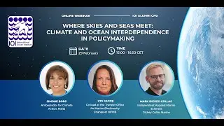 Where Skies and Seas Meet Climate and Ocean Interdependence in Policymaking