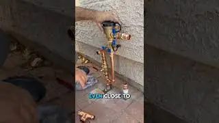 Another front main water like rebuilding 💧 #shorts #plumbingtips #plumber #arizona