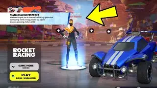 How to FIX MATCHMAKING ERROR in ROCKET RACING FORTNITE! (Rocket Racing Mode NOT WORKING Fix)
