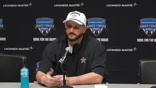 GJ Kinne on Texas State winning the Armed Forces Bowl
