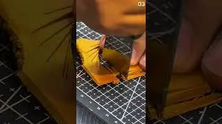 Teknik memahat kayu dengan pisau presisi tajam