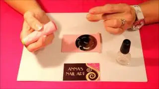 Anna's Nail Art - Basic French Manicure