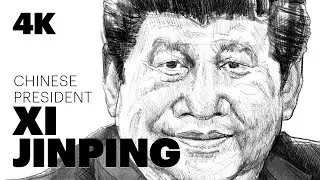 Drawing Xi Jinping | Art Timelapse of China&rsquo;s Leader in Ink