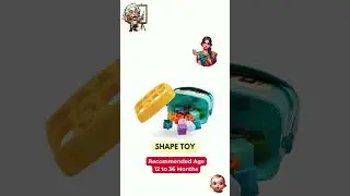 Shape Toy Review | Learning Shapes | Shorts #toyreview #childdevelopment #earlylearning