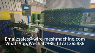 High speed automatic chain link fence machine#Chain link fence making machine#Lawn Network machine