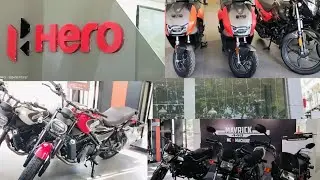 Hero Showroom Vijayawada | Veterinary Colony Branch | Two wheelers with Harley Davidson bikes