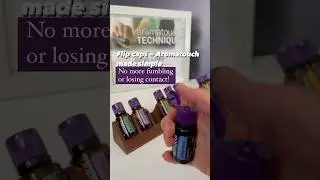 #Aromatouch flip caps #doterra #diy
