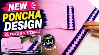 Salwar poncha design cutting and stitching