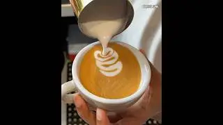 Popular Coffee design | Flying Phoenix Latte Art | Barista Sunil