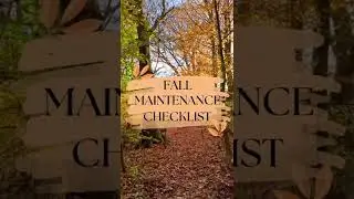 Home Maintenance Checklist for Fall