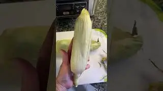 Air Fryer Corn On The Cob In Husk | In just 15 minutes!