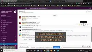 How to Create a Thread in Slack on a Computer