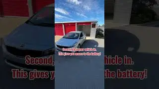 How To Store a Vehicle in a Storage Unit with Modern Storage