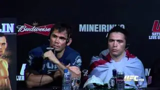 UFC 147: Rich Franklin Post Presser Highlights