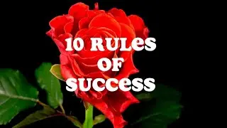 10 rules of success |English status #rulesofsuccess