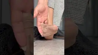 How to take off nylon socks #happyfeet52 #happyfeet #socks