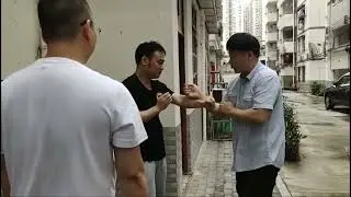 Guangzhou Wing Chun: Inside Taan Sau drill