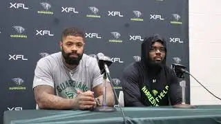 Terrance Plummer LB | Cody Latimer TE Post Game Press Conference After Game 2 XFL Orlando Guardians!