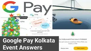 Google Pay Go India Offer Kolkata Event | Win upto Rs. 100, Tickets & km | 25 December & 26 Dec