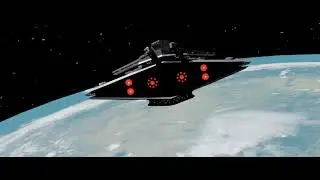 Harrower Class Star Destroyer #starwars #blender #space #isd