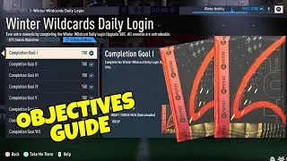 HOW TO COMPLETE WINTER WILDCARDS DAILY LOGIN OBJECTIVES! - FIFA 23 Ultimate Team