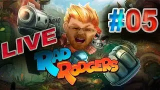 RAD RODGERS level 7 roots of evil boss fight level 8 raging ruins