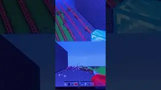The most satisfying moment in Minecraft #Minecraft #Shorts #Satisfying￼