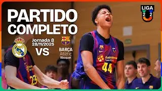 Partido completo: Real Madrid – Barça Atlètic | Liga U 2025-26 | Grupo A