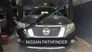 Reemplazo eje CV... nissan pathfinder 2013 - 2019