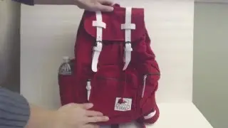 QianYing Canvas Vintage Schoolbag Backpack Review