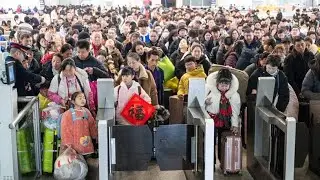 China's Spring Festival travel rush kicks off with more NEVs, holidaymakers