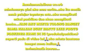 minta bantuan sama temen temen 🙏