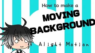How to Make a MOVING BACKGROUND WITH STRIPES in Alight Motion
