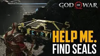 God of War PS4 : Light Elf Outpost Chest Seals Locations (CRN 3 Magic Runes)