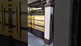 GATE AND FENCE DESIGN #welding #tutorial #steel
