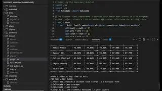 Student Management System Program - Python - Harvard CS50P - Final Project