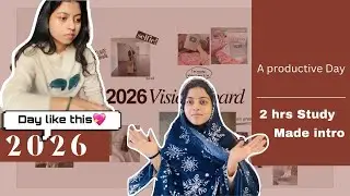 My perfect day || I made my 2026 vision board