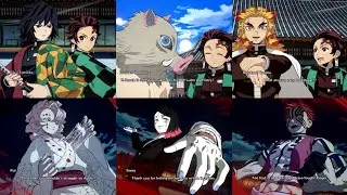 All Victory & Team Victory Poses-Demon Slayer The Hinokami Chronicles (All DLC's Incl) JPN & EN Dub