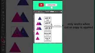 5 popular shortcuts | Adobe Illustrator 2023 | #shorts | @SGraphicDesign